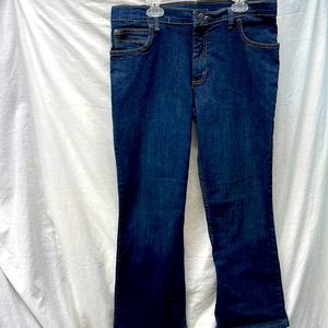 Wrangler boot cut adjustable waist jeans boys sz 16 husky